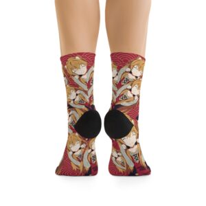 tanuki anime hero socks v1