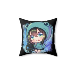 tsuyu asui froppy chibi pillow
